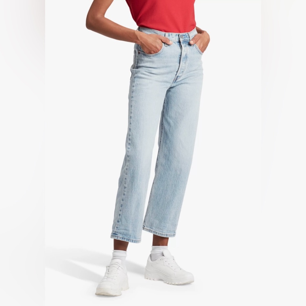 Levi’s Ribcage Straight Jeans in Tango Light | Size 29